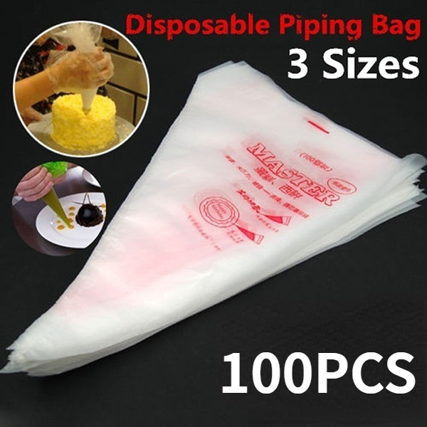 Piping Bag Disposable - 100 SZT. Jednorazowe worki cukiernicze do