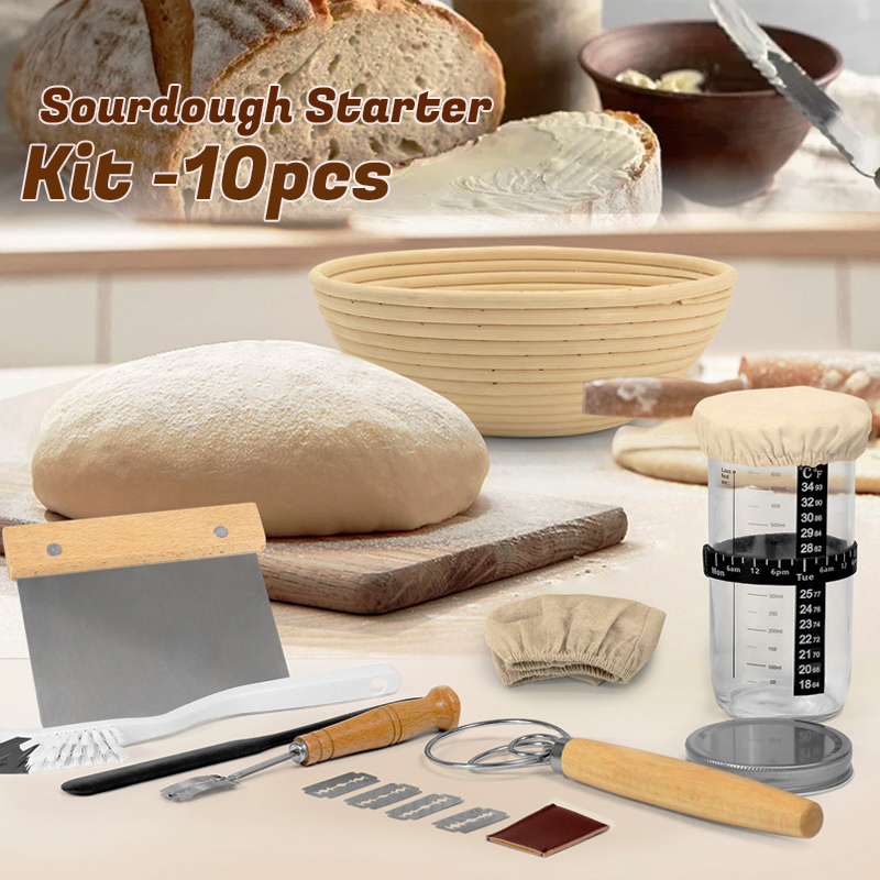 Kitchen Glass Baking Set - Zestaw do wytwarzania drożdży na bazie
