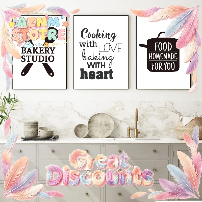 Kitchen Baking Quotes - Gotowanie z miłością - cytat z