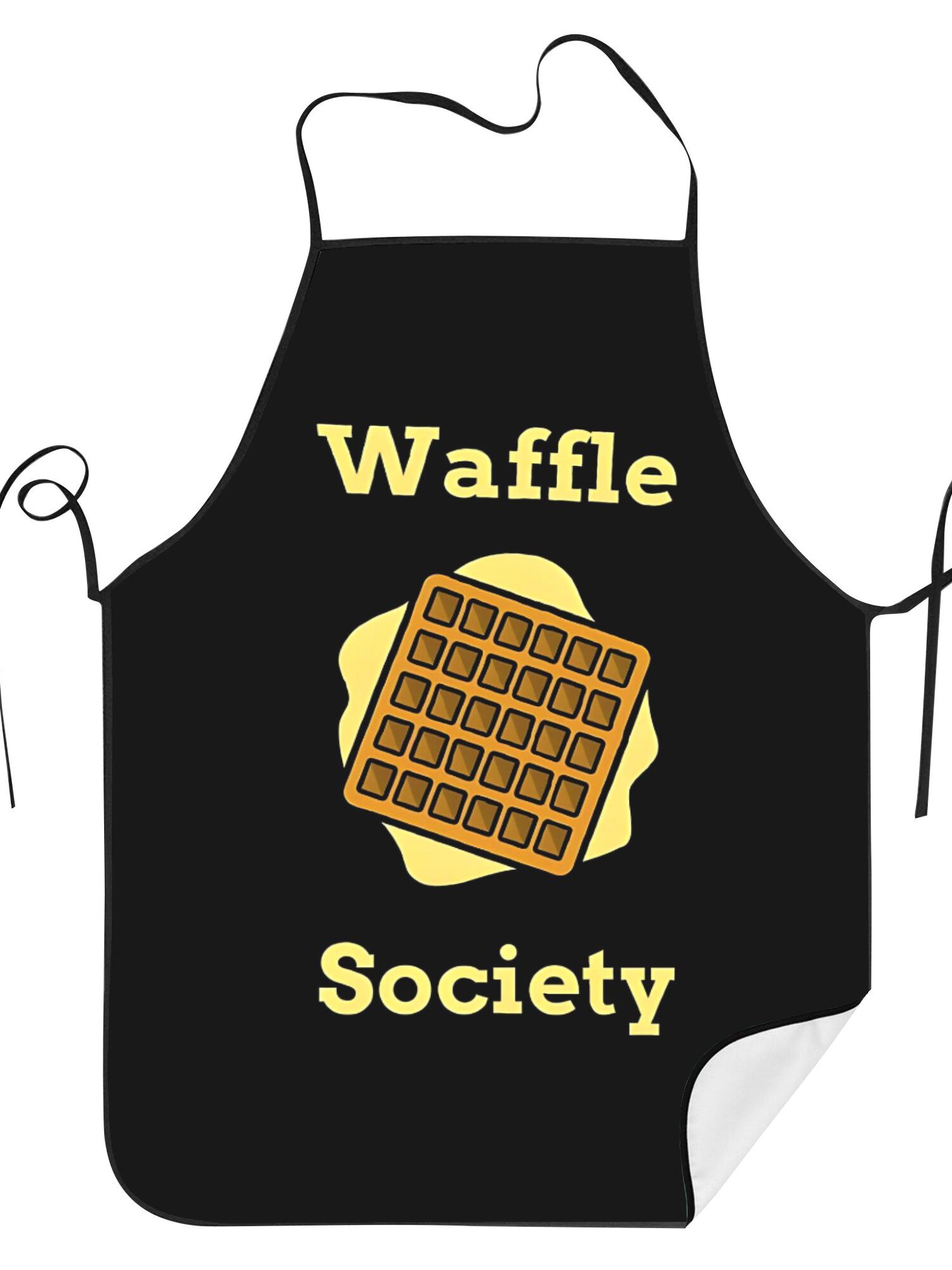 Kitchen Baking Quotes - Fartuch kuchenny Waffle Society - Zabawny