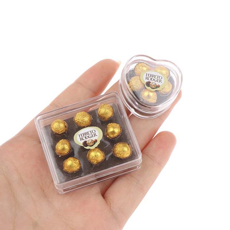 Kitchen Baking Gifts - 1:12 Miniaturowy domek dla lalek Czekoladowe