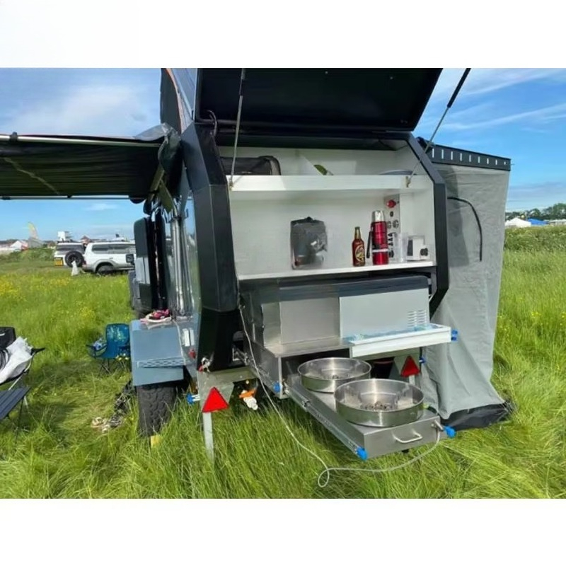 Lekka przyczepa kempingowa Otr – Kitchen Up recenzja i cena