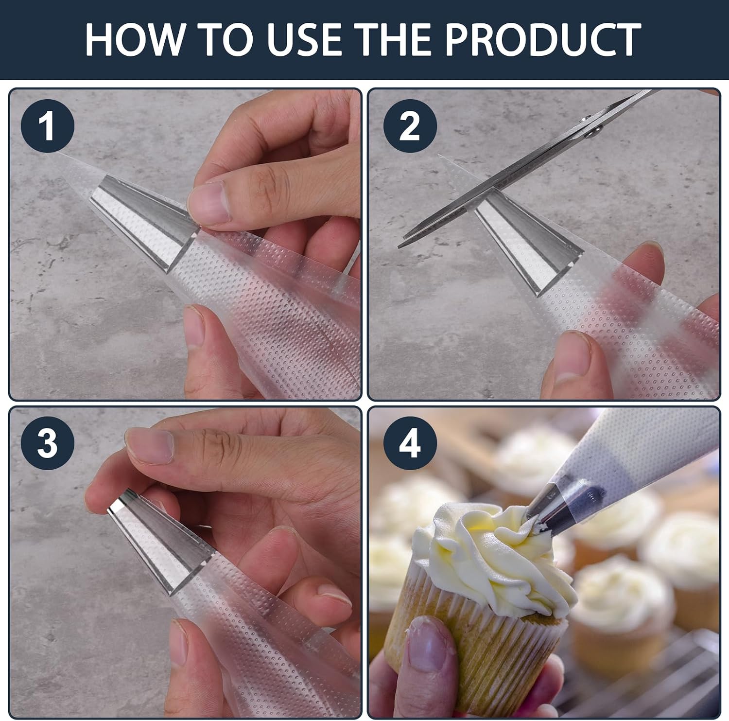100 sztuk jednorazowych torebe – Piping Bag Disposable recenzja i cena