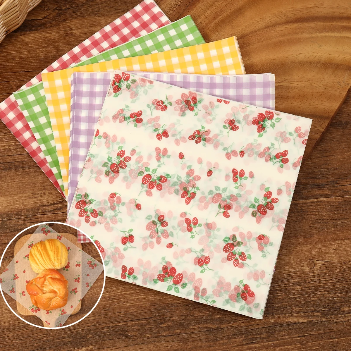 50 sztuk olejoodporny papier d – Kitchen Baking Gifts recenzja i cena