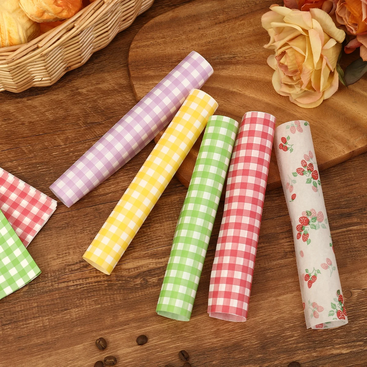 50 sztuk olejoodporny papier d – Kitchen Baking Gifts recenzja i cena