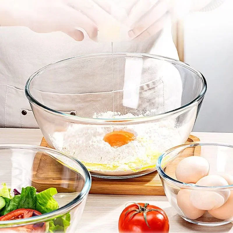 Szklana miska kuchenna Zestaw  – Kitchen Glass Baking Set recenzja i cena