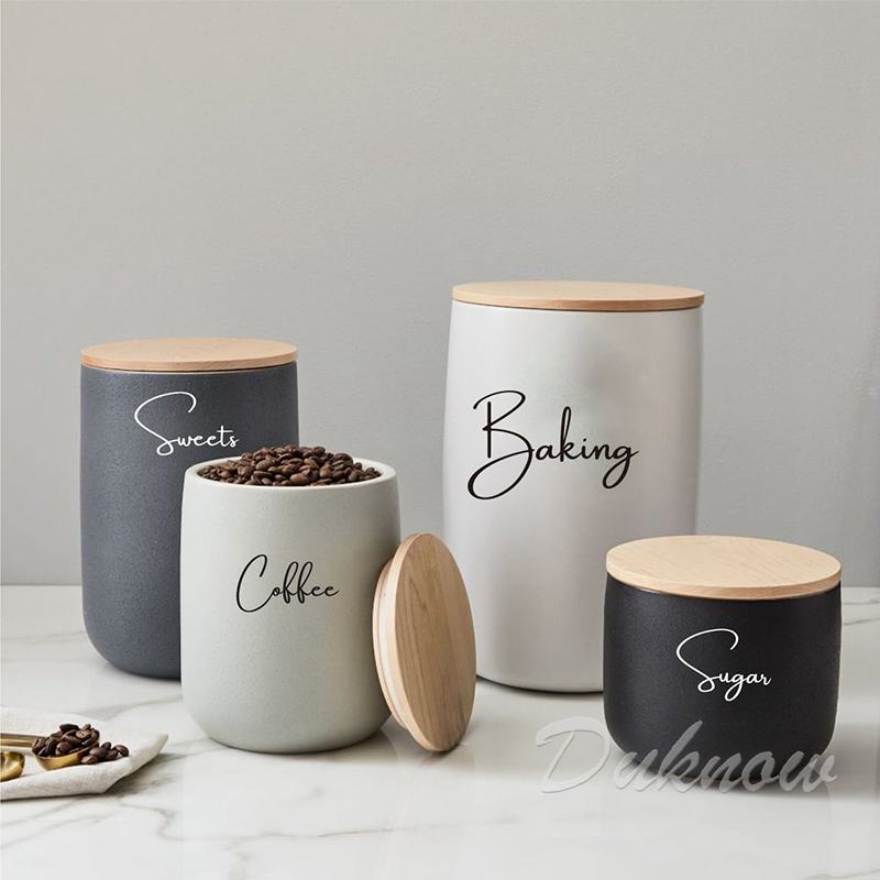 Organizacja kuchni Kanister Sł – Kitchen Baking Quotes recenzja i cena
