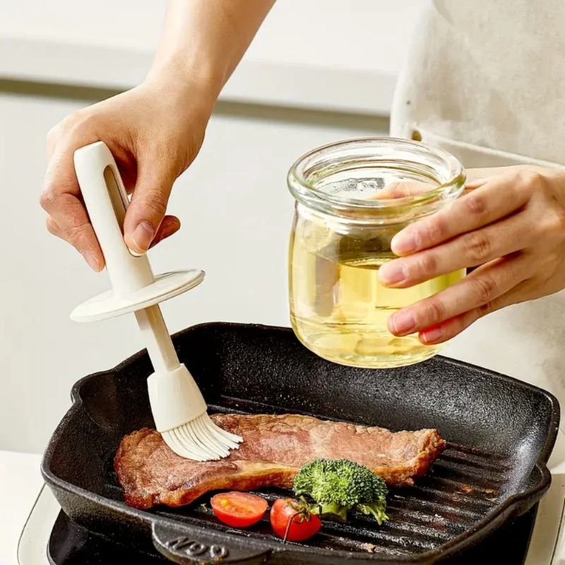 Butelka dozująca olej z siliko – Kitchen Glass Baking Set recenzja i cena