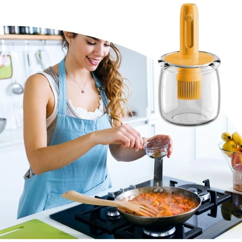 Butelka dozująca olej z siliko – Kitchen Glass Baking Set recenzja i cena