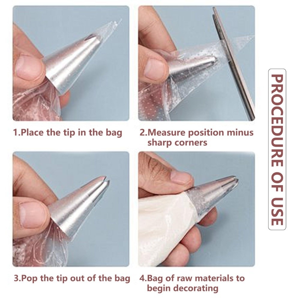 100 szt. Bardzo Mocne Jednoraz – Piping Bag Disposable recenzja i cena