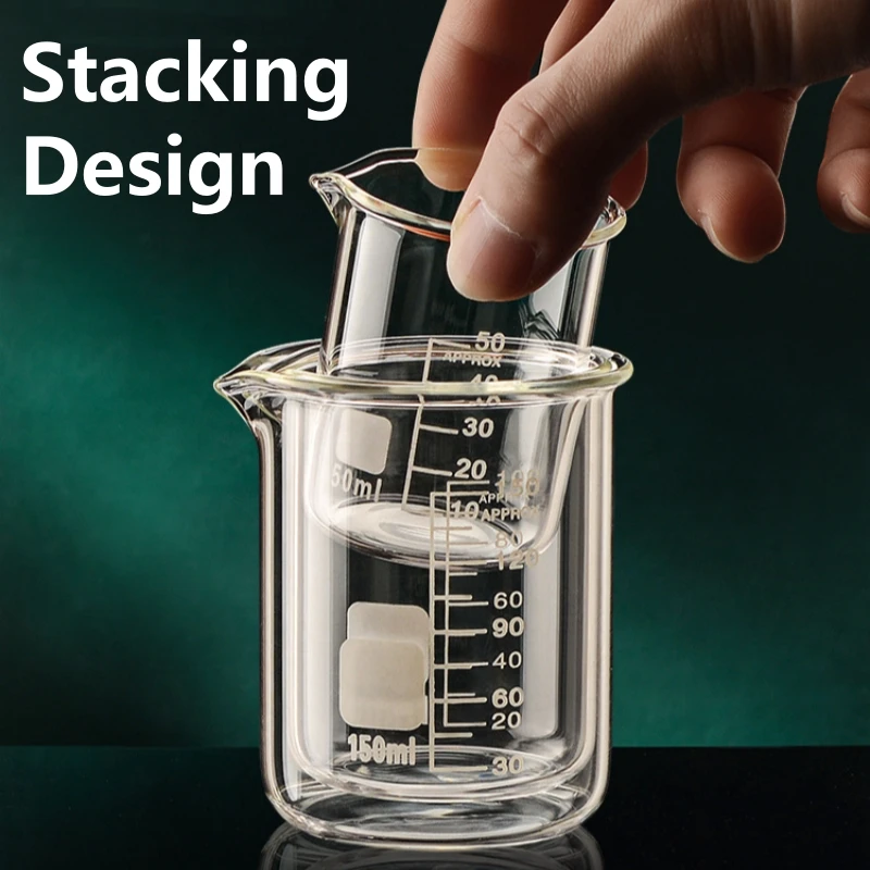 Zestaw miarek laboratoryjnych  – Kitchen Glass Baking Set recenzja i cena