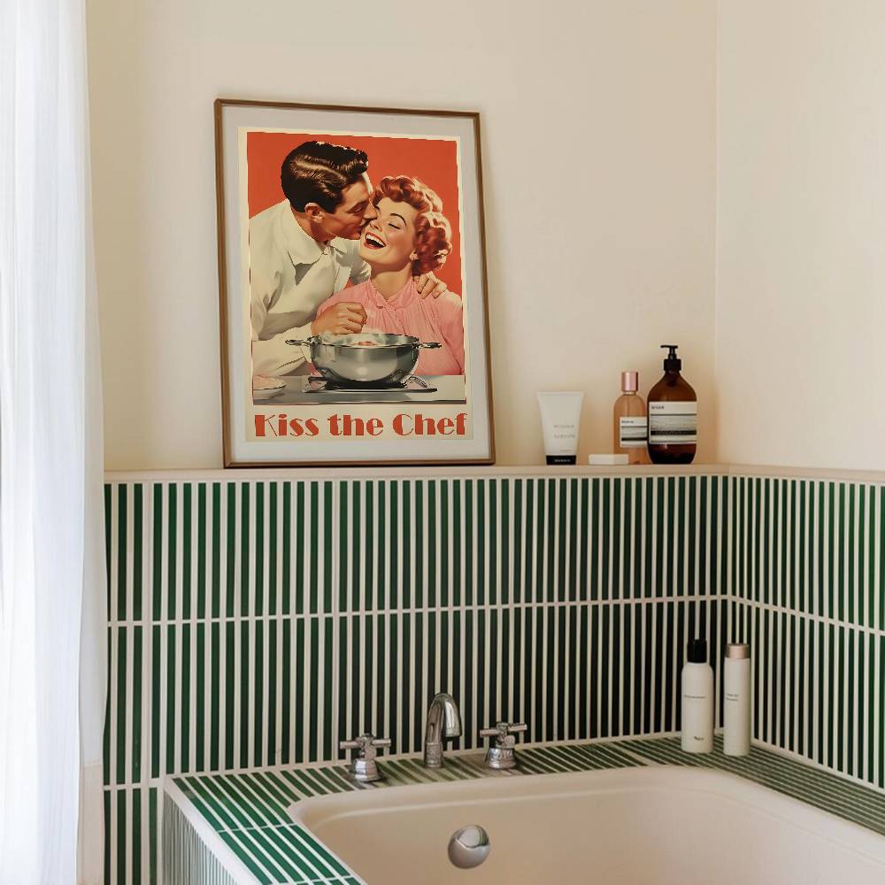 Plakat w stylu retro z cytatam – Kitchen Baking Quotes recenzja i cena
