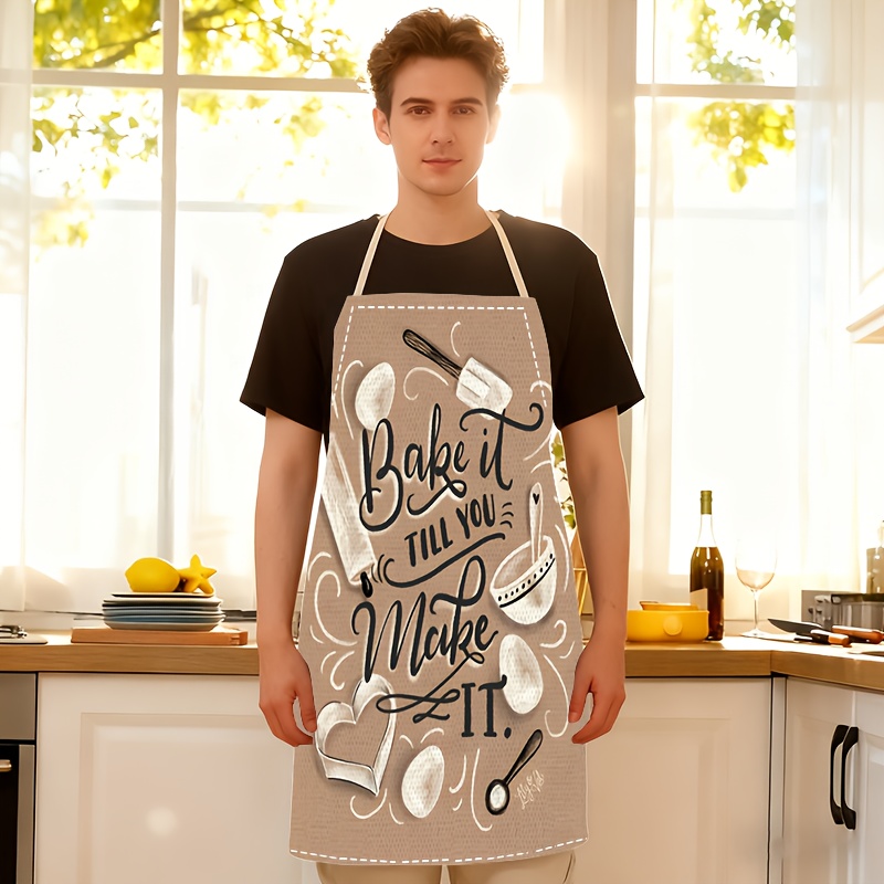 1 szt. Fartuch do pieczenia z  – Kitchen Baking Quotes recenzja i cena