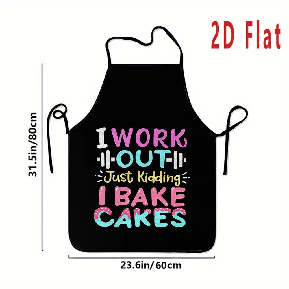 Zabawny fartuch z cytatem dla  – Kitchen Baking Quotes recenzja i cena