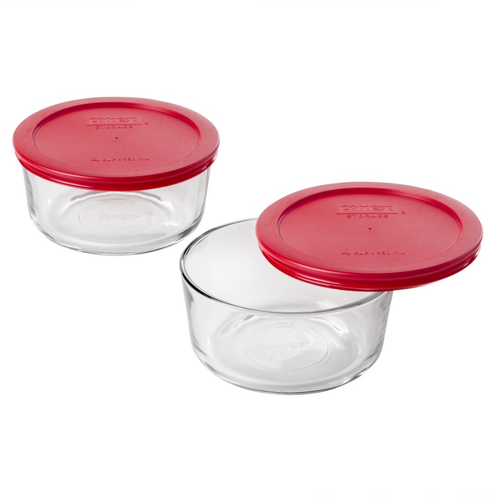 Zestaw 2 szklanych pojemników  – Kitchen Glass Baking Set recenzja i cena