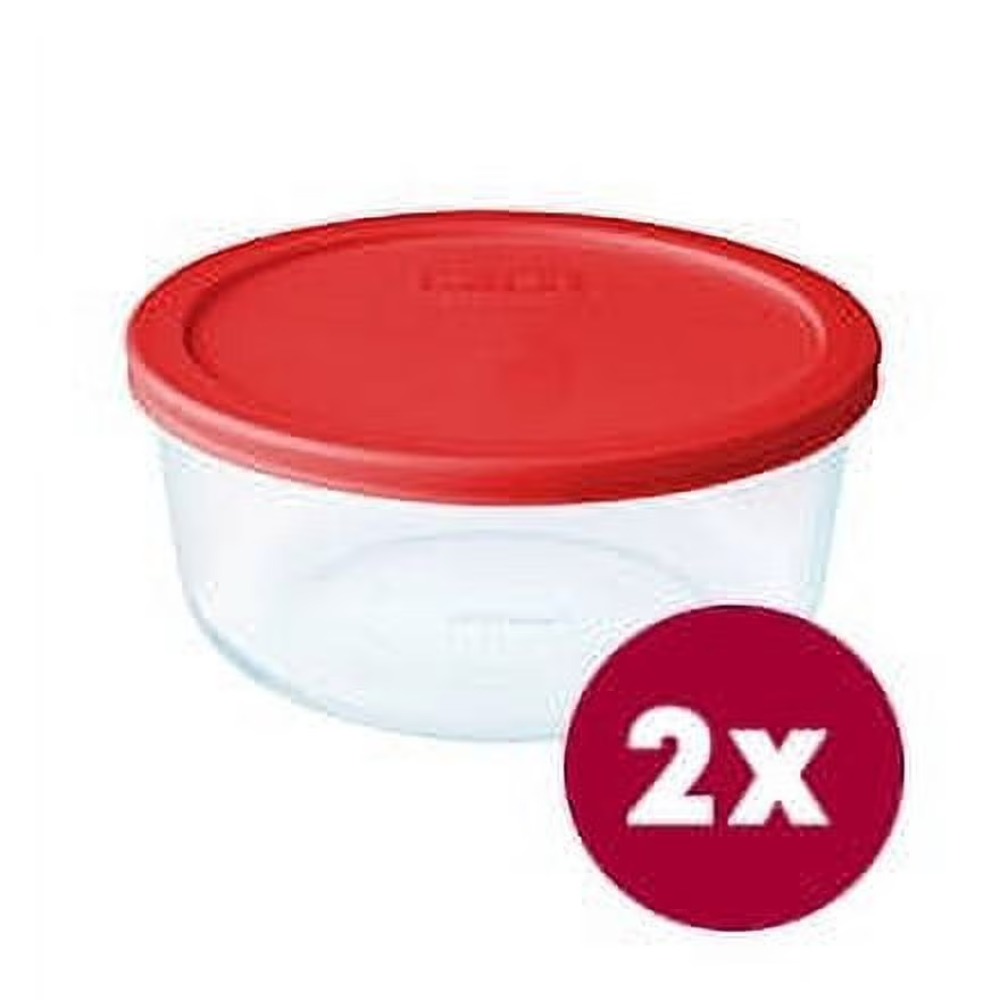 Zestaw 2 szklanych pojemników  – Kitchen Glass Baking Set recenzja i cena